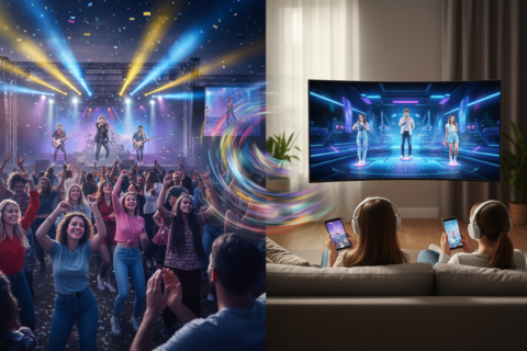 live vs virtual concerts